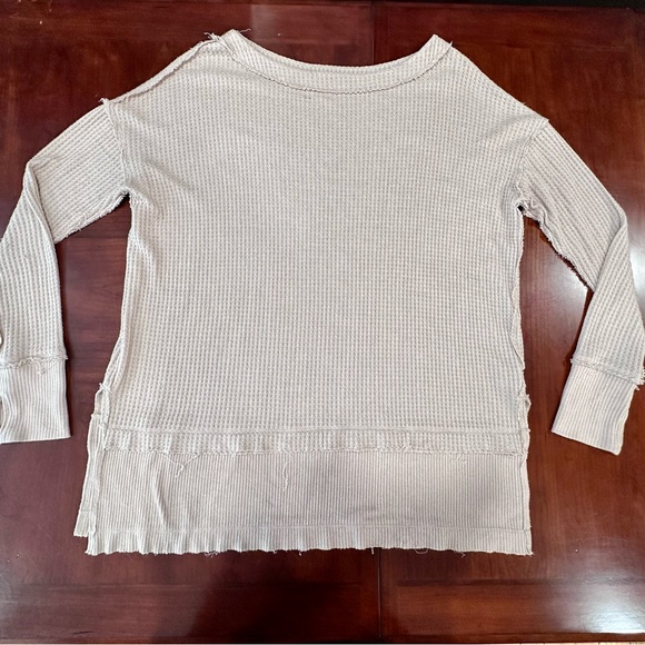 FREE PEOPLE NORTH SHORE THERMAL TOP SIZE MEDIUM - Picture 3 of 12